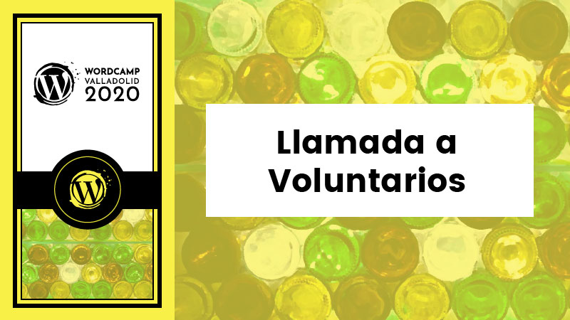 Llamada a voluntarios WordCamp Valladolid 2020